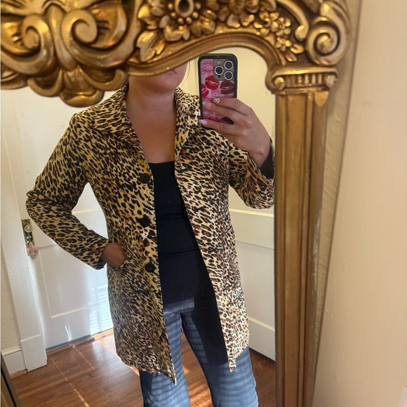 Worthington Y2K leopard lightweight jacket - Picture 1 of 6